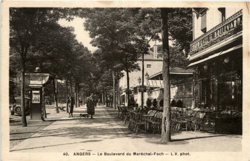 Angers - Le Boulevard du Marechal-Foch