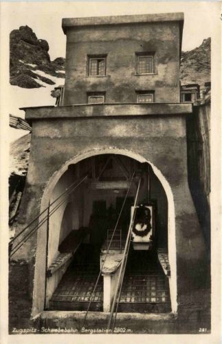 Zugspitz-Schwebebahn Bergstation