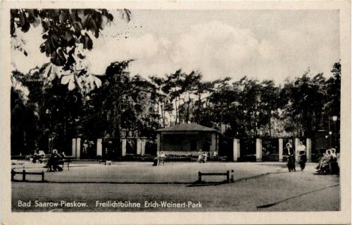 Bad Saarow-Peskow - Freilichtbühne Erich Weinert Park