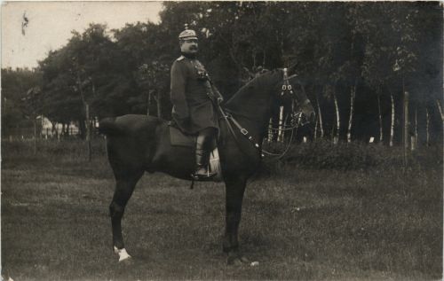 Raststatt - Soldat auf Pferd