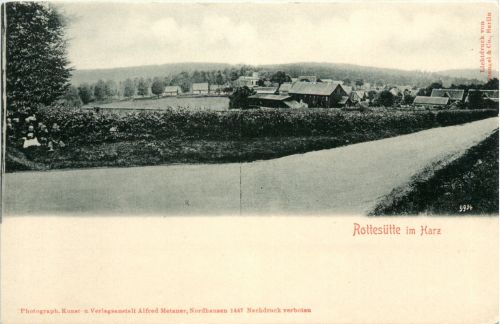 Rottesütte im Harz