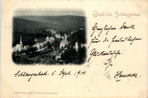 Gruss aus Schlangenbad