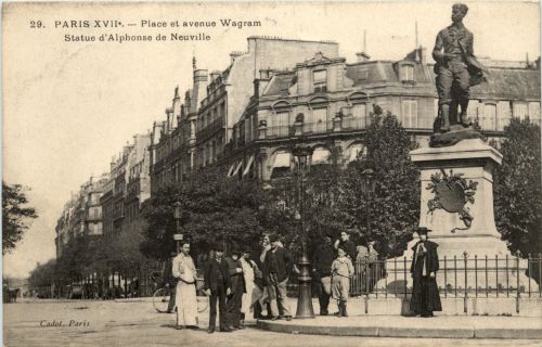 Paris XVII - Place et avenue Wagram