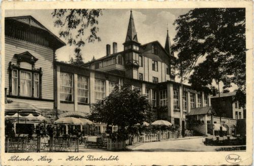 Schierke im Harz - Hotel Fürstenhöh - Feldpost