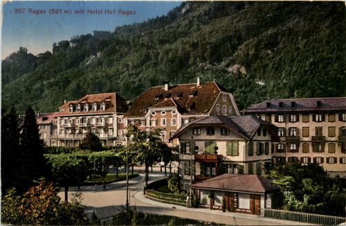 Ragaz mit Hotel Hof Ragaz