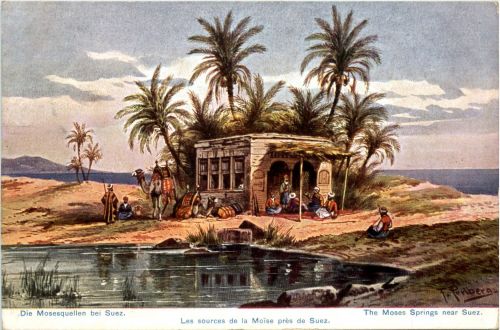 Die Mosesquellen bvei Suez