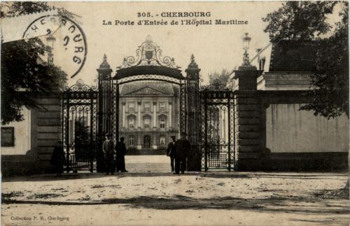 Cherbourg - La Porte d Entree de l Hopital Maritime