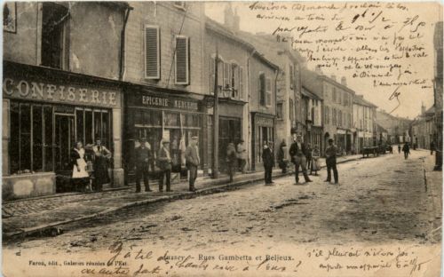 Jussey - Rues Gambetta