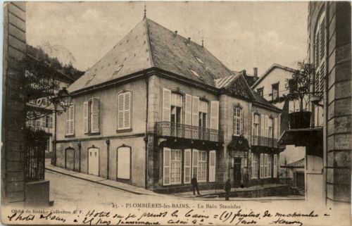 Plombieres les bains - Le Bain Stanislas