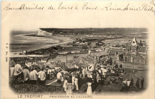 Le Treport - Procession au Calvaire