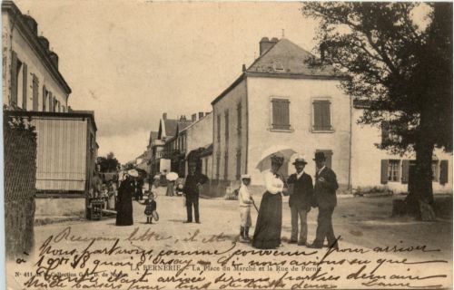 La Bernerie - La Place du Marche