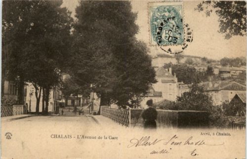 Chalais - L Avenue de la gare