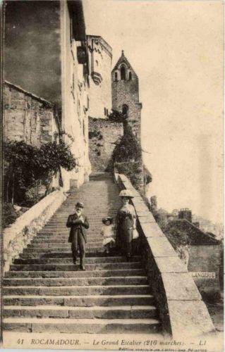 Rocamadour - Le grand Escalier