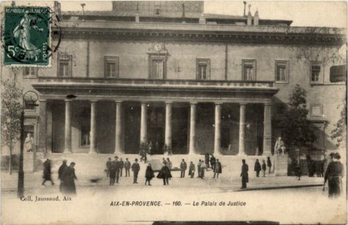 Aix en Provence - Le palais de Justice