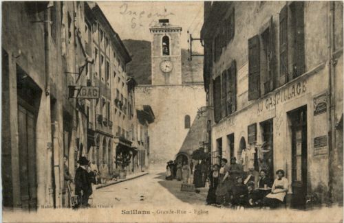 Saillans - Grande rue