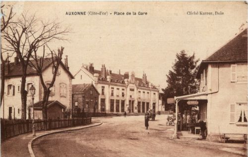 Auxonne - Place dela gare