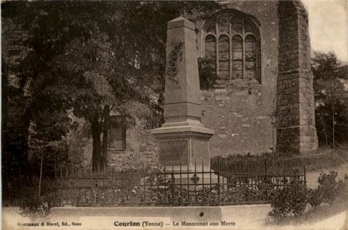Courlon - Le Monument aux Morts