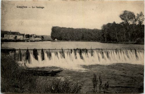 Courlon - Le barrage