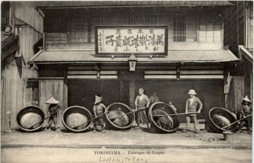 Yokohama - Fabrique de Laque