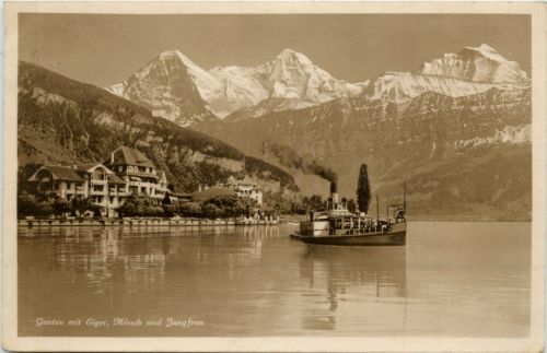 Gunten mit Eiger