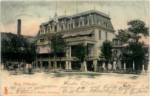 Bad oldesloe - Kurhaus Garten - Bahnpost