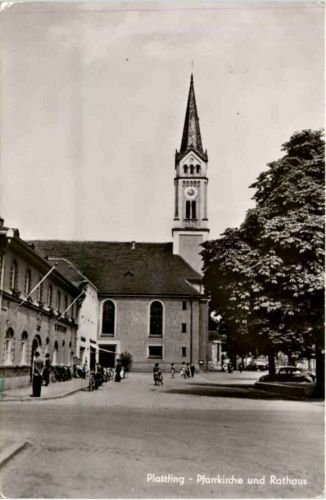 Marquartstein - Dorfstrasse Plattling- Pfarrkirche