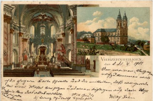 Vierzehnheiligen - Litho