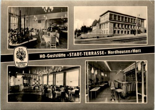 Nordhausen - HO Gaststätte Stadt Terasse