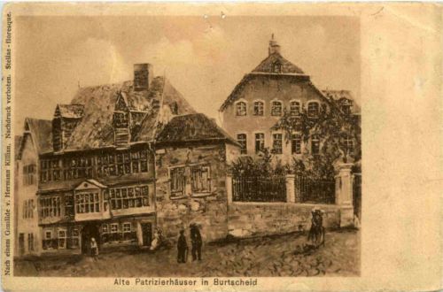 Alte Patrizierhäuser in Burtscheid