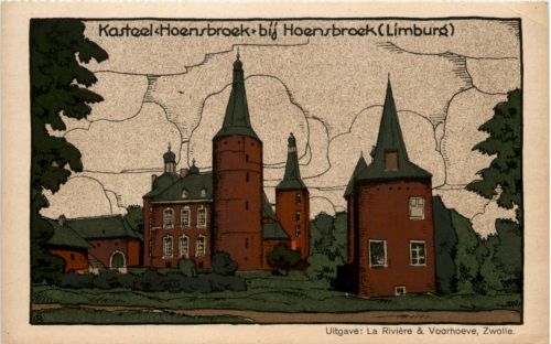 Kasteel Hoensbroek bij Hoensbroek