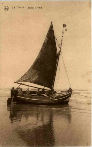 La Panne - Barque a voile