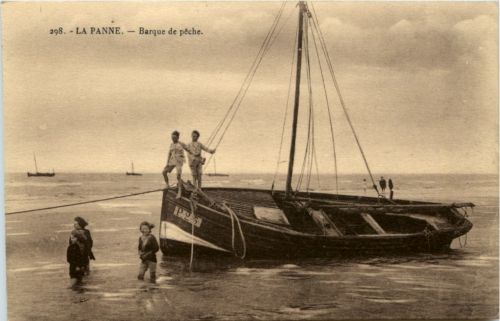 La Panne - Barque de peche