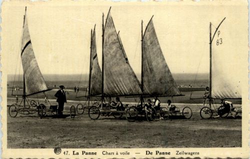 La Panne - Chars a voile