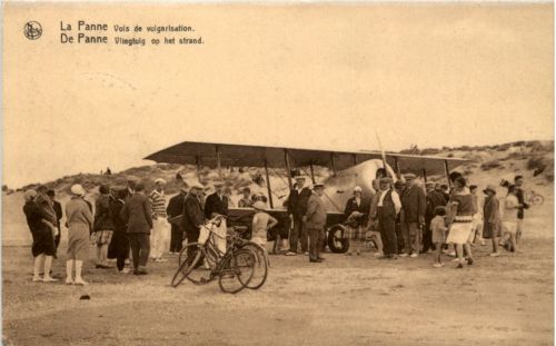 La Panne - Vols de vulgarisation - Airplane