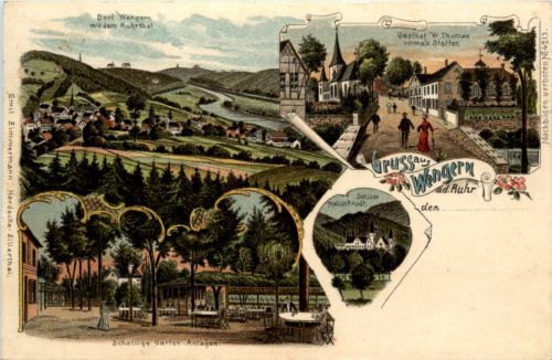 Gruss Wengern - Litho