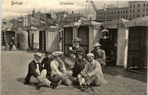 Borkum - Strandleben