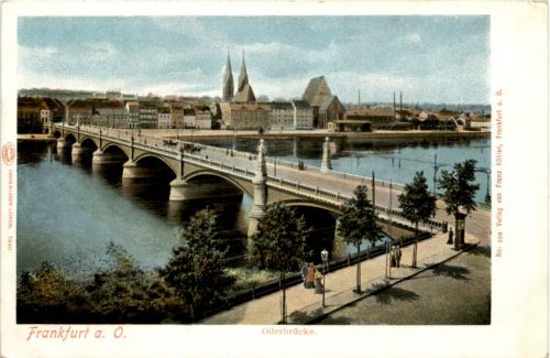 Frankfurt Oder - Oderbrücke