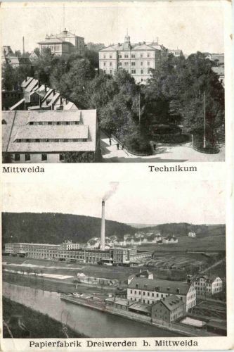 Mittweida - Papierfabrik Dreiwerden