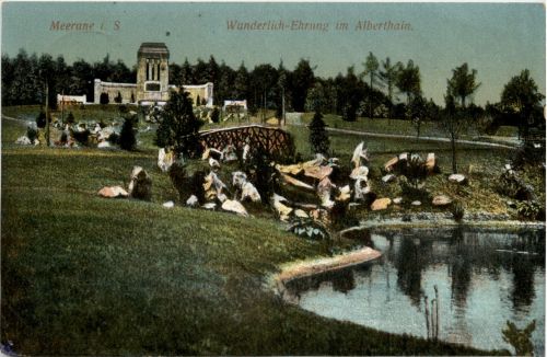 Meerane - Wunderlich Ehrung im Alberthain