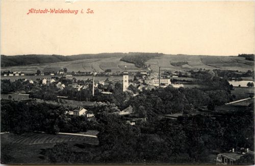 Altstadt - Waldenburg in Sachsen