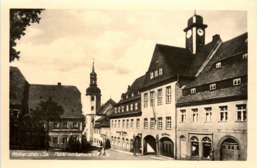 Wolkenstein in Sachsen - Markt