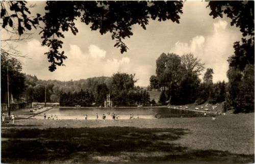 Wismut sanatorium Warmbad - Schwimmbad