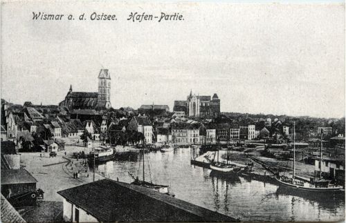 Wismar - Hafen Partie