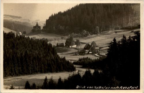 Blick von Kalkofen nach Rehefeld