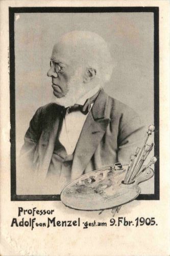 Proffessor Adolf von Menzel - Painter