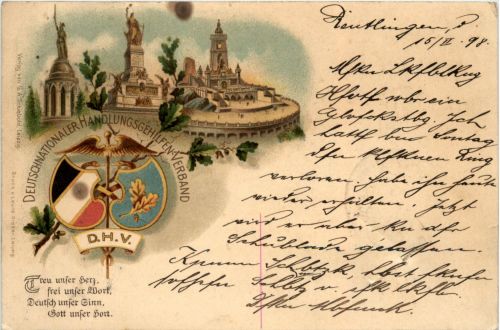 Deutschnationaler Handlungsgehilfenverband - Litho