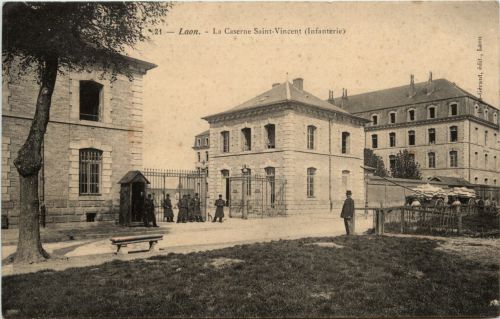 Laon - La caserne Saint vincent