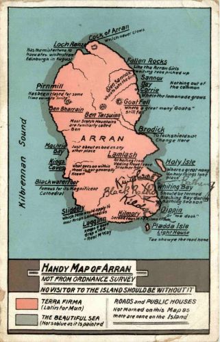 Handy Map of Arran