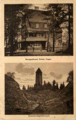Dransfeld - Gasthaus auf dem Hohenhagen - Bahnpost