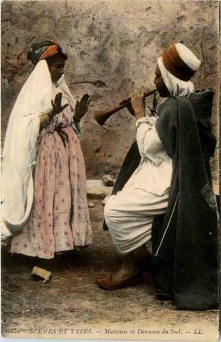 Musicien et Danseuse au Sud